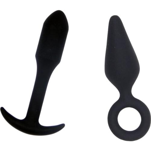 Sex Shop Silicone Anal Balls Stimulator Sex Toys Butt Plugs Anal Dildo Vibrator Sex Product For Adult Erotic Toys Anal Plug 2PCS