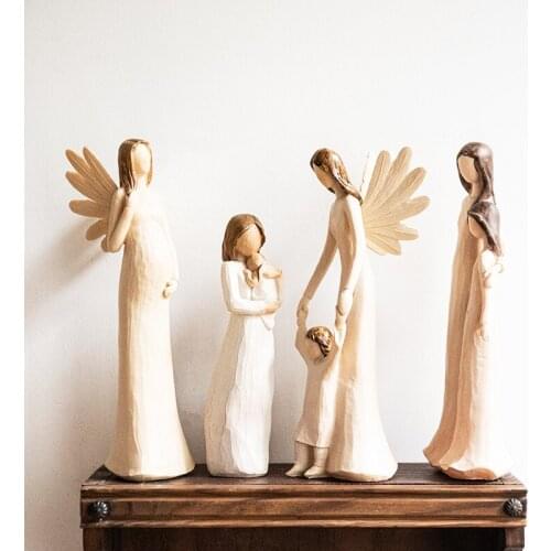 Nordic Designer Model Angel Mother Decoration Decoration Home Ornament Resin Angel Gift