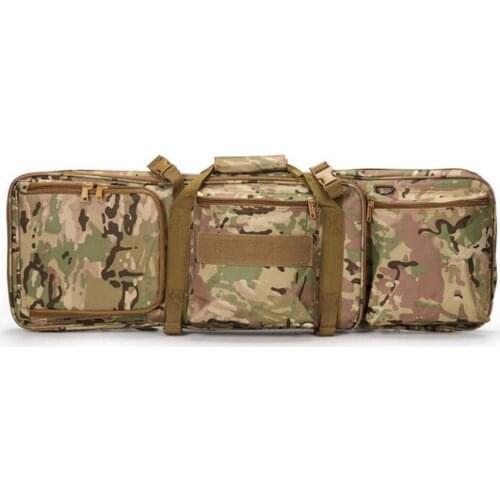 Tactical 85CM Heavy slip Carrying Dual Rifle Case for M4 Gun Bag Hunting Airsoft Military Shoulder Pouch Fishing Backpack