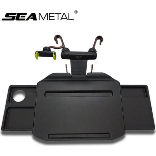 Universal Car Desk Coffee Holder Multifunctional Car Steering Wheel Phone Holder Folding Laptop Computer Table Seat Tray Goods