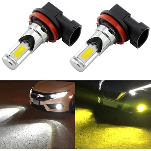VANSSI 2Pcs Beautiful Bright Car LED Fog Lights H8 H11 HB3 9005 HB4 9006 Auto Fog Bulb H10 9145 PSX24W 2504 H16 H7 Lamp 12-24V