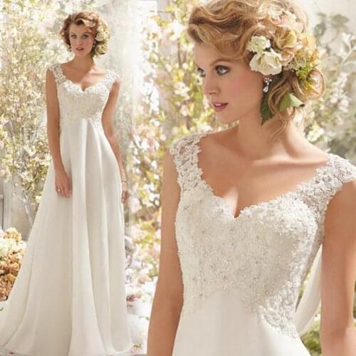 VENSANAC Beach Wedding Dresses