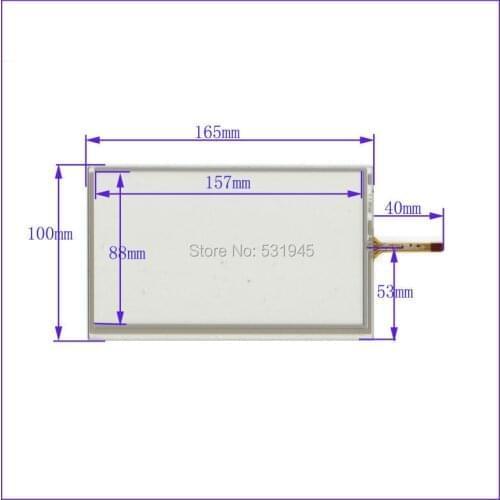 ZhiYuSun HLDTP2333 New 7 Inch Touch Screen for 7 GPS the GLASS is for tble compatible HLD-TP-2333