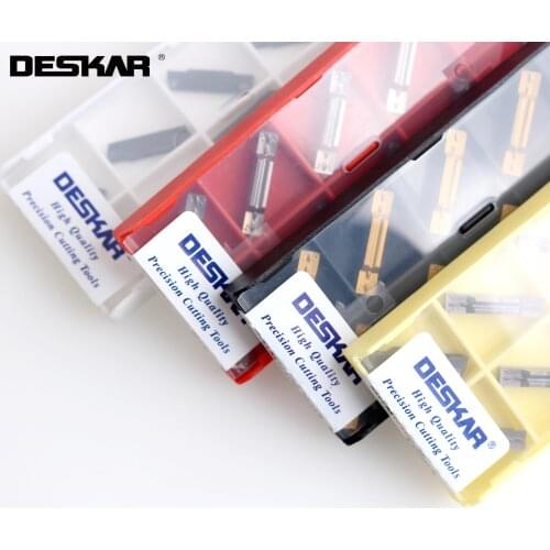 10PCS DESKAR MGMN150 200 250 300 400 500 -G -M -T -H LF6018 LF9018 LDA K10 CNC Grooving Turning Tools Lathe Slotting Blades