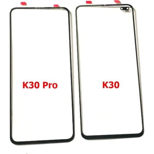 10Pcs/lot Touch Panel LCD Front Outer Screen Glass Lens Repair Part For Xiaomi Redmi K20 Pro K30 10X Note 8 Note 9 PRO