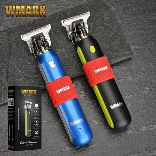 2021 WMARK New Model NG-309 7000 RPM Detail Trimmer Professional Rechargeable Clipper With 1500 Battery