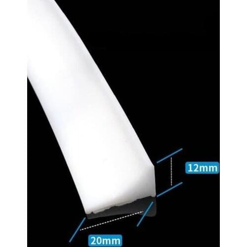 50cm-200cm Kitchen worktop Self Adhesive Silicone Rubber Seal Strip Foldable water stopper rubber strip