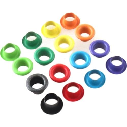 6mm/100pcs Colorful Eyelets Grommet Metal Grommets rivet Sewing grommet studs for leather craft canvas clothes Leather Hardware