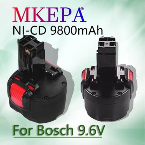 Brand new bat048 9.6V 9800mAH Ni Cd rechargeable battery power tool Bosch PSR 960 bh984 bat048 bat119 battery