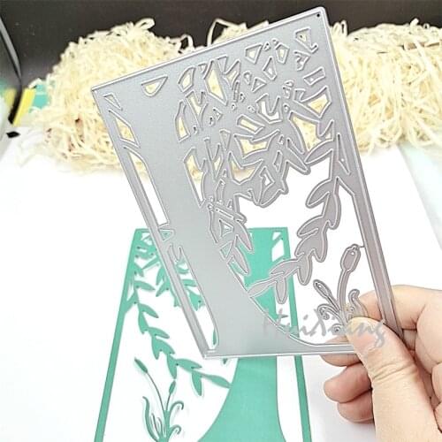 Deguang tool series metal cutting die technology DIY scrapbook 3D embossing technology tree background frame 2020 NEW