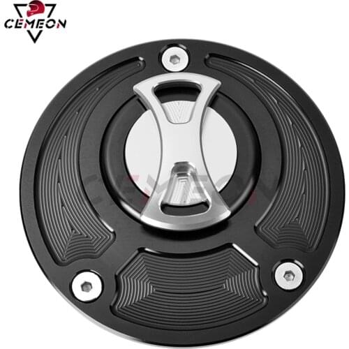 For Yamaha XT660 XT660R XT660X V-MAX XSR700 XSR900 CNC aluminum Motorcycle modification keyless fuel tank cover