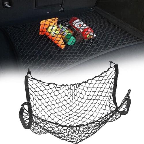 Car Trunk Elastic Organizer Nets Luggage Net With Hooks for peugeot 206 207 208 307 308 407 508 2008 3008 for citroen c4 c5 c3