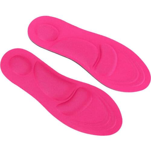 Shoe Sponge Pad 1Pair 4D Sponge Insoles Soft Shoe Arch Support Pad Massage Insert Cushions for Women Shoe Insert Cushions