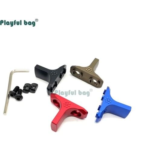 Playful bag Mini handstop CNC Mlok handstop High quality Decorative CS sport accessory Tactical toys AQA31