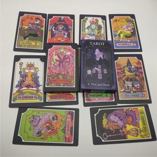 Anime JoJos Bizarre Adventure Kujo Jotaro Cosplay Tarot Paper Poker Card Board Game Playing Cards 31pcs/Set In Box Props