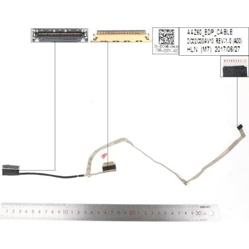 New LCD LED Video Flex Cable For Dell Latitude e7470 p61g ，ORG PN:DC02C00AV10 0DCKM0