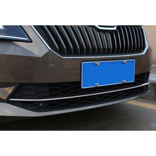 For SKODA superb 2016-2018 Rear Tail box Trim front grille decorate Trim