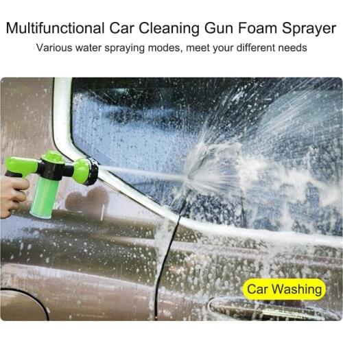 Car washer Foam Sprayer Garden Water Hose Foam Nozzle Soap Dispenser Gun for Car Washing Pets Shower Plants Watering