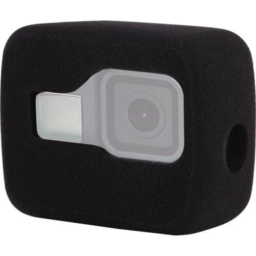 PULUZ Foam Windshield Housing Case for GoPro HERO8 Black(Black)