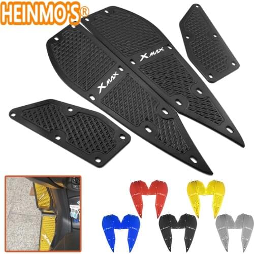 For yamaha xmax 300 1 Set 4 PCS Footrest Pedal Plates x max 300 Motorcycle Scooter Accessories xmax 300 For yamaha Foot Rest Pad