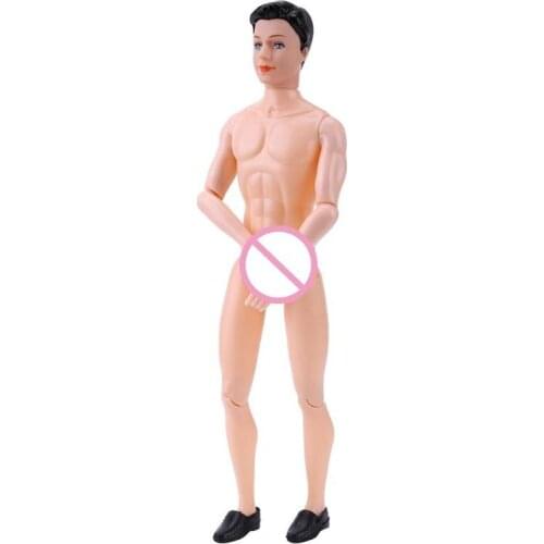 Moveable Doll Body Toy with 11 Joints Girl Doll Boyfriend Prince Ken Doll Toy Accessory Male Doll Toys Body Girls Gift