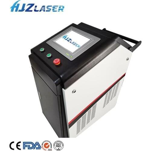 Paint Portable Metal Rust Removal 100W 200W 500W 1000W Automobile Car Surface Fiber Laser Cleaning Machine