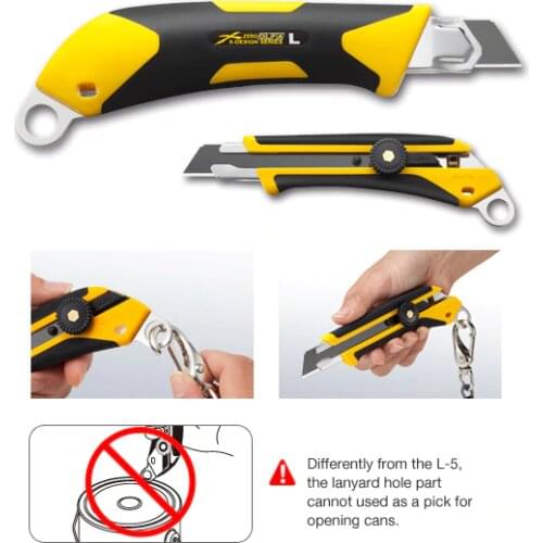 Made in japan OLFA X-Design Cutter with Suspension Hole / 18mm / 218B / L-6