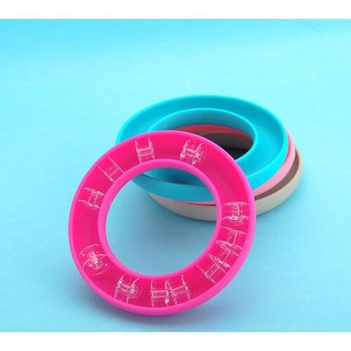 DIY Handicraft for Sewing Needles Sewing Tools 1Pcs for Household Storage Box Bobbin Holder Portable Rubber Ring Silicone