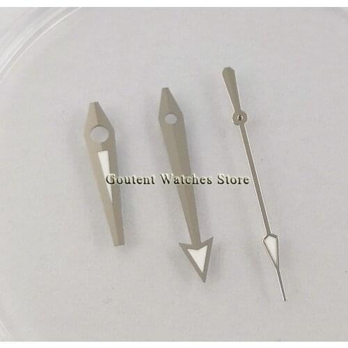 Silver Watch Hands Fit Miyota 8215 8205 821A,DG2813 3804 Movement