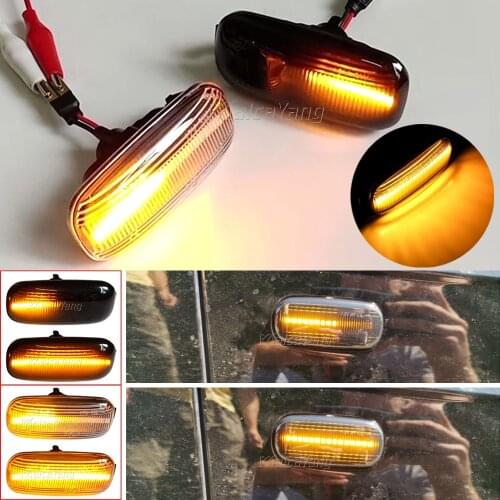 For Audi A3 S3 8P A4 S4 RS4 B6 B7 A6 S6 RS6 C5 C7 Dynamic Turn Signal Side Marker Sequential Indicator LED Light