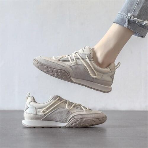 Soft Leather Forrest Shoes Womens 2021 Spring New White Shoes Soft Sole Womens Casual Womens Shoes Sports Shoes Canvas Shoes