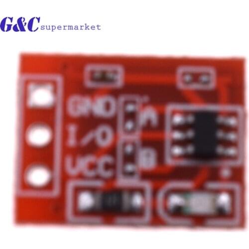 10Pcs TTP223 Touch Key Switch Module Touching Button Self-Locking/No-Locking Capacitive Switches Single Channel Reconstruction