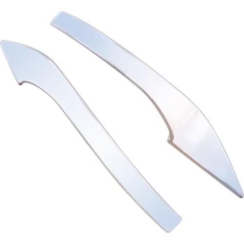 2Pcs/Set Car Silver Rearview Mirror Side Decoration Strip Cover Trim Fit For Honda Odyssey US Model 2018 2019 2020 2021