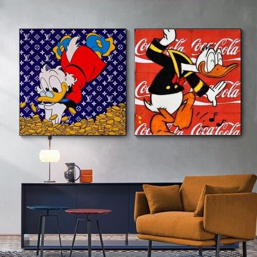 Donald Duck 5d Diamond Painting Disney Abstract Graffiti DIY Mosaic Cross Stitch Kits Diamond Embroidery Full Home Decor