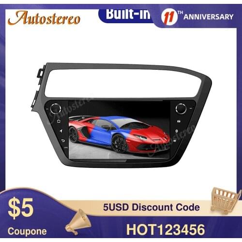 For Hyundai I20 2018+ Android 10.0 DSP Car GPS Navigation Car Multimedia Player Stereo Player No DVD Radio Screen Audio