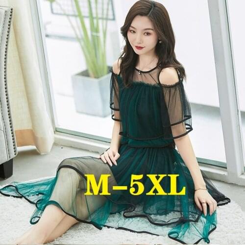 CHUNJUE Summer Dresses With Sleeves