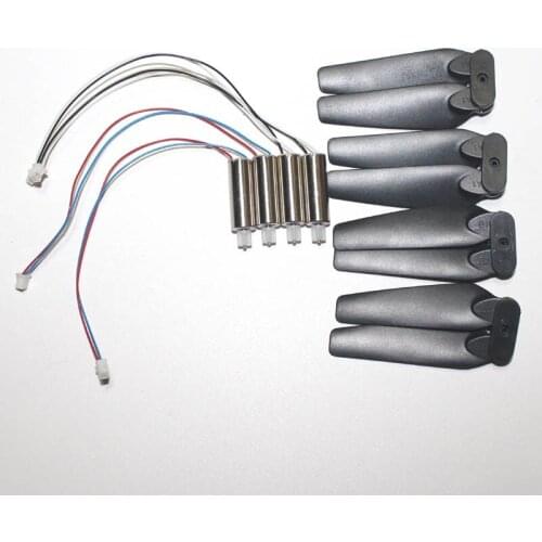 E58 JY019 RC Drone Quadcopter Forward Reverd Motor Propeller Prop Helicopter Motor Blade Spare Part Accessory