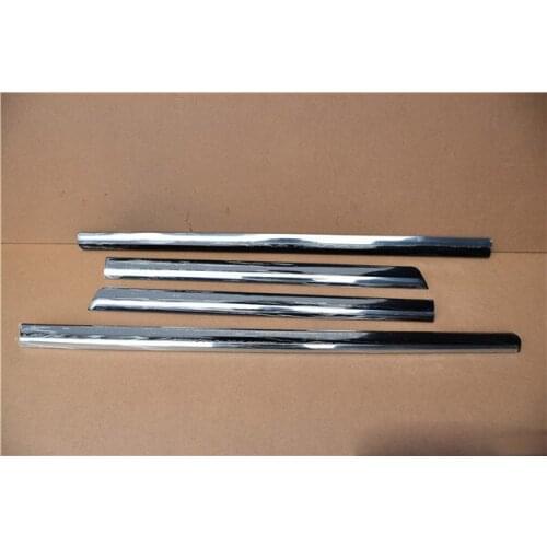 Eosuns Car Front and Rear Bumper Door Anti-scratch Silicone Strip Body Protection Decorative Strip for Volkswagen Passat B7