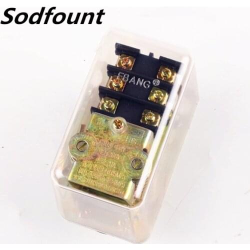 15A Three-phase transparent pressure switch 380V air compressor controller 5.5-15KG 0.55-1.5MPA