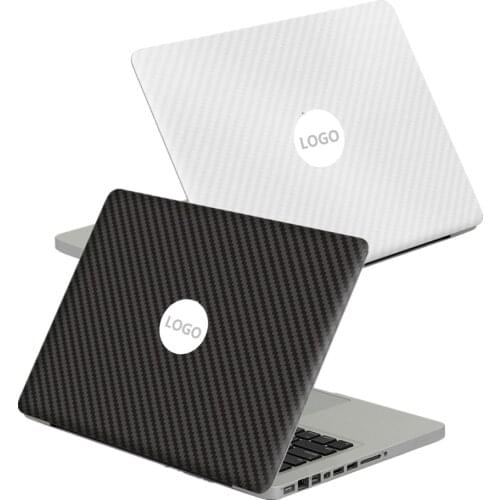 Carbon fiber Skin adhesive Full Body Sticker Protector Decal Vyncl For Macbook Pro 13 Retina Air11 15inch Black/Silver