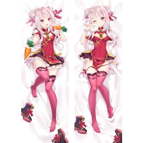 Gobsk 2020-Febeuary update Anime Youtuber HimeTanaka Otaku Dakimakura Body Pillow Case Hugging Body Pillow Cover Case