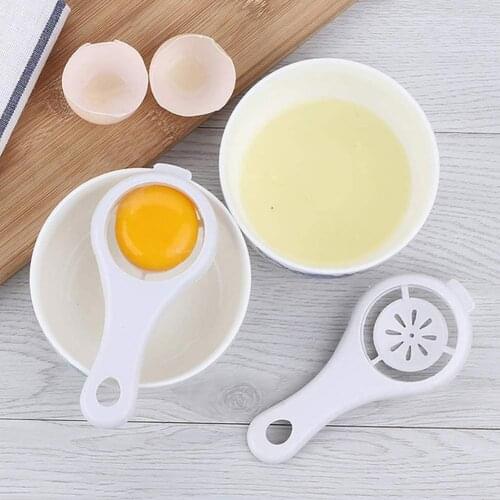 2021 New Egg White Yolk Separator Tool Food-grade Egg Baking Cooking and Egg Gadgets Egg Divider Sieve Separator Kitchen Tool