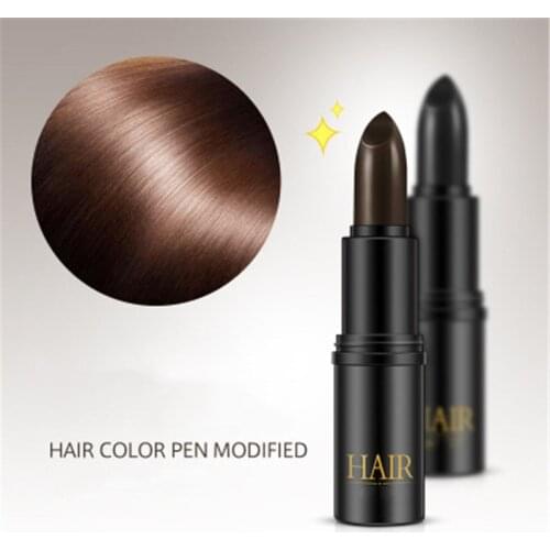 One-Time Hair Dye Instant Gray Root Coverage Hair Color Modify Cream Stick Temporary Cover Up White Hair Colour Dye