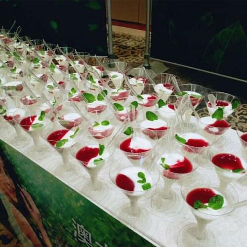 Disposable Wine Cup Plastic Beer Juice Beverage Cocktail Drinking Cups Restaurant Break Resistant Bar Party Wedding 6/12/18pcs