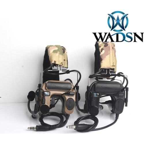 WADSN U type C4 Tactical Softair Peltor Comtac IV Pickup Noise Reduction Headset