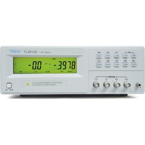Tonghui TL2812D Digital Precision High Frequency Electric Bridge Inductance Resistance Capacitance Tester LCR Meter