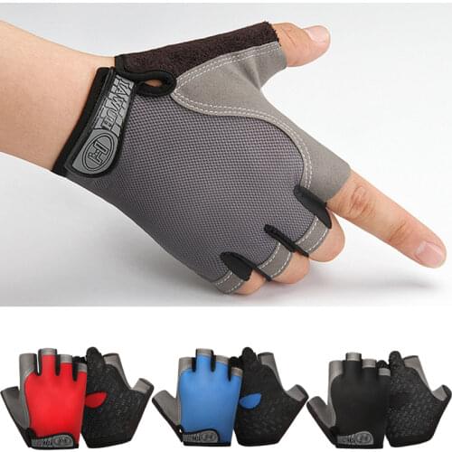Half Finger Bike Bicycle Gloves High Elastic Breathable Mesh Anti-Slip MTB Bike Fitness Gloves Outdoor Sports Cycling Glove