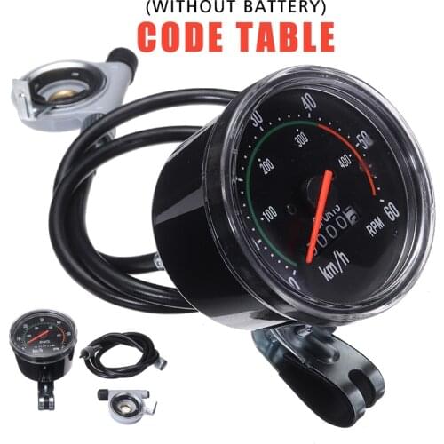 New Arrival Bike Mechanical Retro Computer Classic Analog Resettable Bicycle Speedometer High Quality Bicycle Accessories