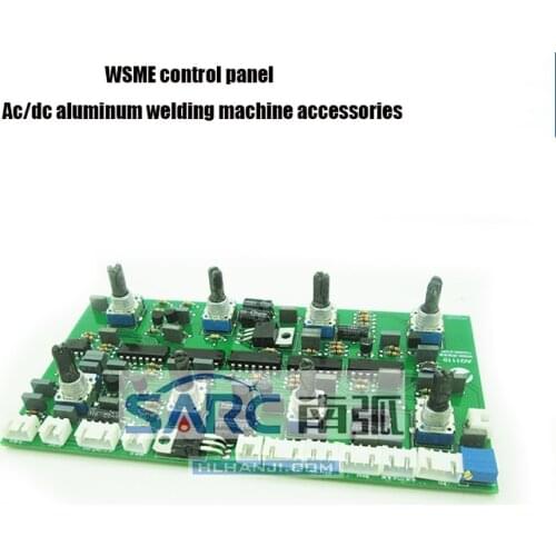 WSME200/250/315 Welding Machine Control Panel, AC and DC Aluminum Welder Circuit Board with Pulsed Argon Arc Welding Accessories