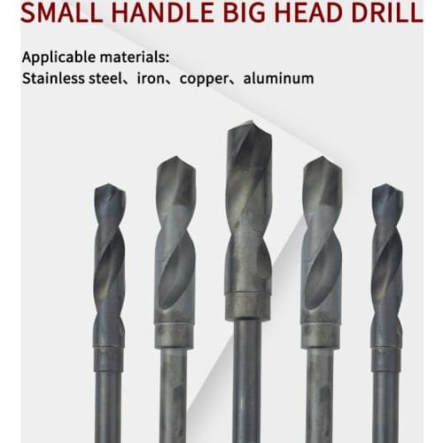 1 piece/5 piece high speed steel big head small shank and drill bit 13/14/15/16mm manual drill bit